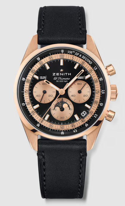 Review Zenith Chronomaster Original Triple Calendar Replica Watch 18.3400.3610/21.C911